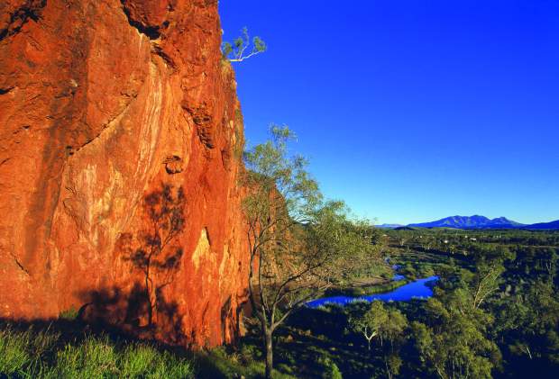 Glen Helen Gorge, West MacDonnell Ranges, Northern Territory - Photo Courtesy of Northern Territory Tourist Commission